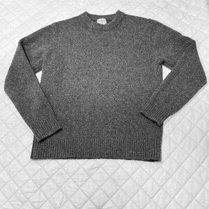 L.L. Bean Heather Gray Crewneck Sweater